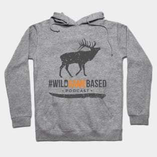 Wild Game Based Podcast Elk Logo Hoodie